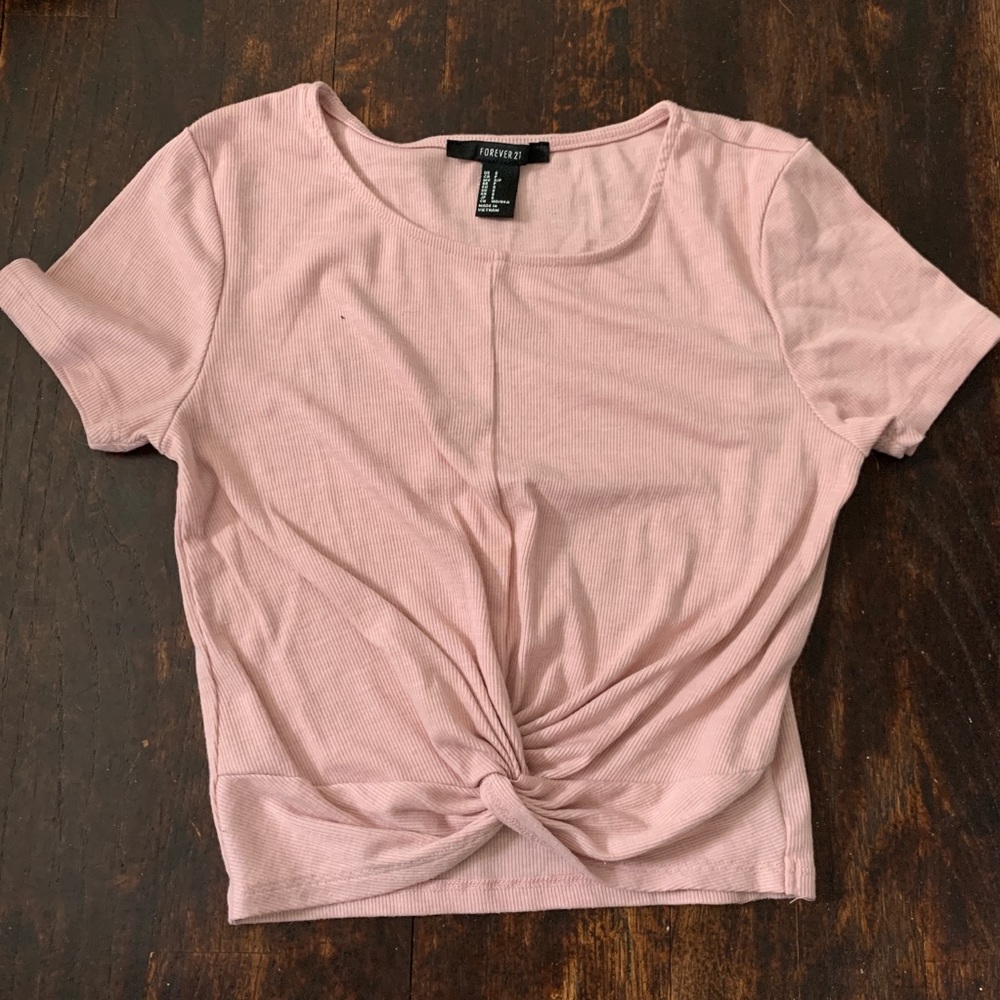 Forever 21 Pink crop top